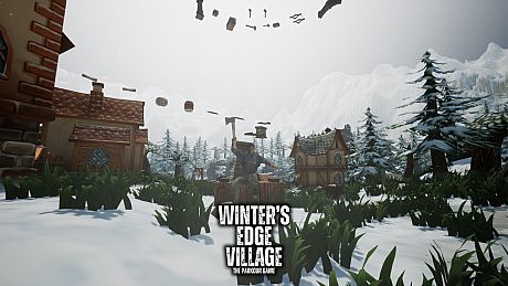 Winter's Edge Village: The Parkour Game Game