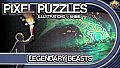 Pixel Puzzles Illustrations & Anime - Jigsaw Pack: Legendary Beasts