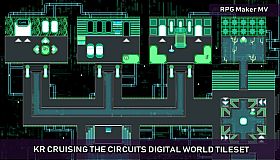 RPG Maker MV - KR Cruising the Circuits Digital World Tileset