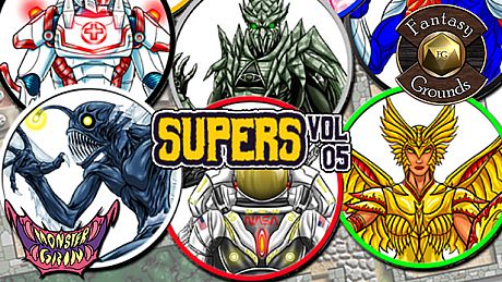 Fantasy Grounds - Supers, Volume 5 (Token Pack) DLC