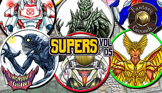 Fantasy Grounds - Supers, Volume 5 (Token Pack)