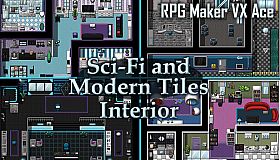 RPG Maker VX Ace - Sci-Fi and Modern Tileset - Interior