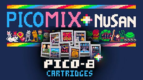 PicoMix By NuSan : Pico-8 Cartdriges Pack DLC