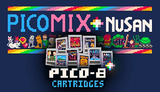 PicoMix By NuSan : Pico-8 Cartdriges Pack
