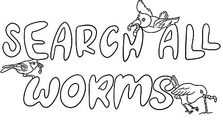 SEARCH ALL - WORMS Game