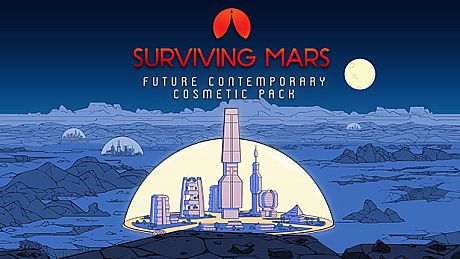 Surviving Mars: Future Contemporary Cosmetic Pack