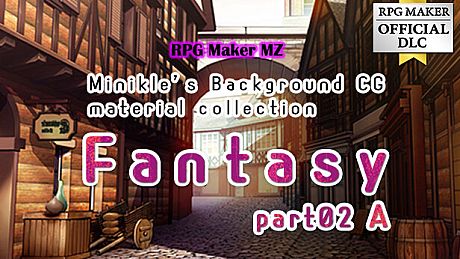 RPG Maker MZ - Minikle's Background CG Material Collection "fantasy" part02A DLC