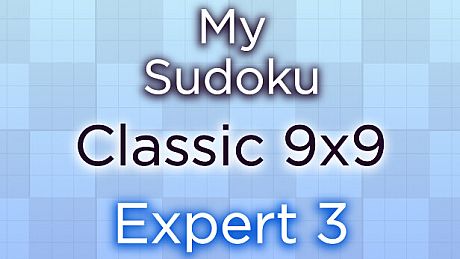 My Sudoku - Classic 9x9 Expert 3 DLC