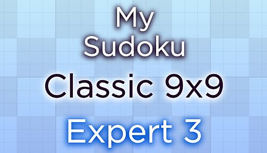 My Sudoku - Classic 9x9 Expert 3