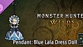 Monster Hunter Wilds - Pendant: Blue Lala Dress Doll