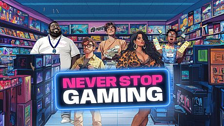 Never Stop Gaming - An EPIC Video Game Store Simulation Game