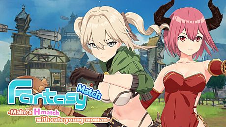 Fantasy Match -Make a H match with cute young woman- Game
