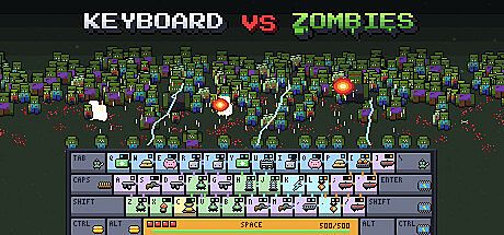 Keyboard vs. Zombies Game