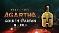 Expedition Agartha - Golden Spartan Helmet
