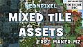 RPG Maker MZ - NEONPIXEL - Mixed Tile Assets