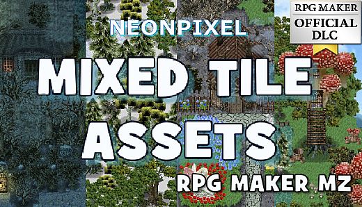 RPG Maker MZ - NEONPIXEL - Mixed Tile Assets