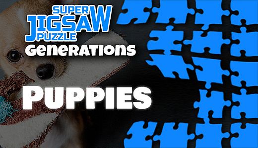 Super Jigsaw Puzzle: Generations - Puppies Puzzles