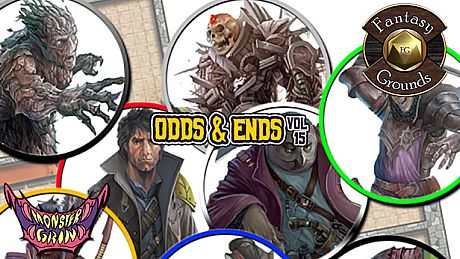 Fantasy Grounds - Odds & Ends, Volume 15 (Token Pack) DLC
