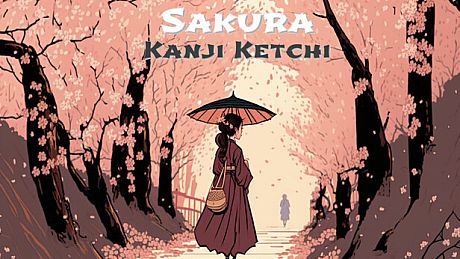 Sakura Kanji Ketchi Game