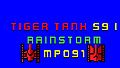 Tiger Tank 59 Ⅰ Rainstorm MP091
