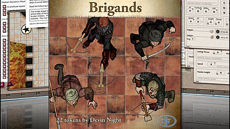 Fantasy Grounds - Brigands (Token Pack) DLC