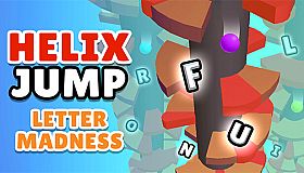 Helix Jump: Letter Madness