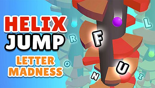 Helix Jump: Letter Madness