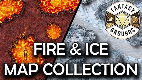 Fantasy Grounds - Map Collection - Fire & Ice DLC