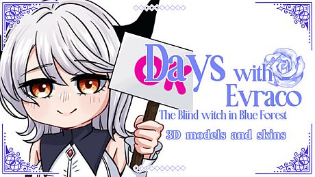Days with Evraco: The Blind witch in Blue Forest - 3D models and skins DLC