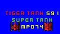 Tiger Tank 59 Ⅰ Super Tank MP074