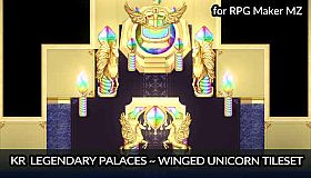 RPG Maker MZ - KR Legendary Palaces - Winged Unicorn Tileset