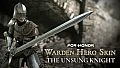 FOR HONOR – Warden Hero Skin - The Unsung Knight