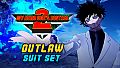 MY HERO ONE'S JUSTICE 2 Outlaw Suit Costume Set