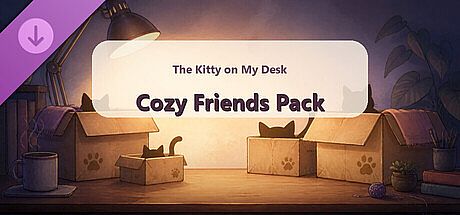 The Kitty on My Desk - Cozy Friends Pack