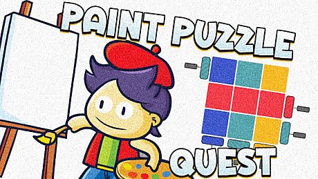 Paint Puzzle Quest Game