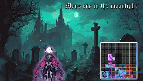 Monsters in Moonlight: Block Braw Game