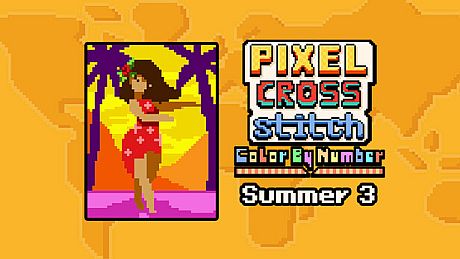 Pixel Cross Stitch - Summer Pack 3 DLC