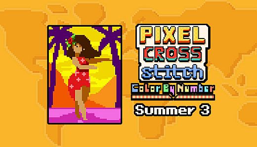 Pixel Cross Stitch - Summer Pack 3