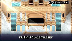 RPG Maker MZ - KR Sky Palace Tileset