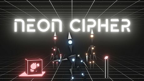 Neon Cipher Game