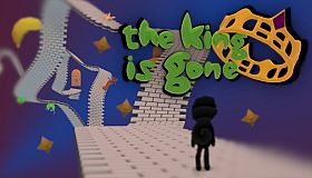 The king is gone