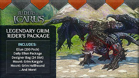 Riders of Icarus: Legendary Grim Rider's Package DLC