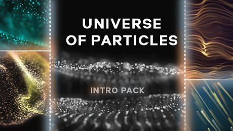 Movavi Video Suite 2023 - Universe of Particles Intro Pack DLC