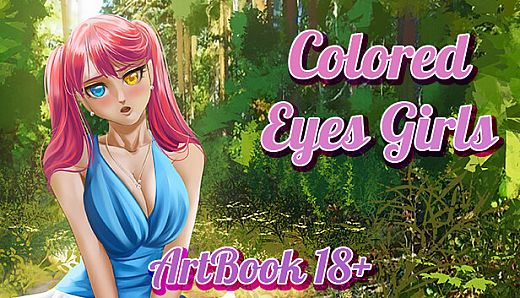 Colored Eyes Girls - Artbook 18+