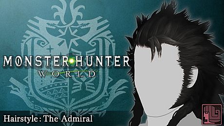 Monster Hunter: World - Hairstyle: The Admiral DLC