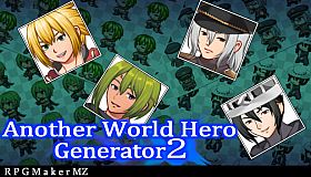 RPG Maker MZ - Another World Hero Generator 2 for MZ