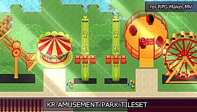 RPG Maker MV - KR Amusement Park Tileset