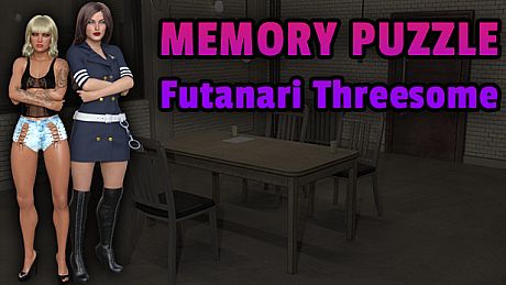 Memory Puzzle - Futanari Threesome Game