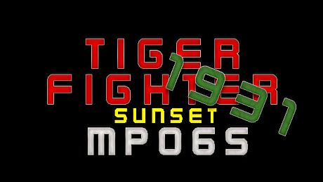 Tiger Fighter 1931 Sunset MP065 DLC
