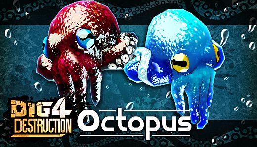 Dig 4 Destruction - Mask [Octopus]